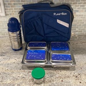 Planet Box Launch Stainless Steel Lunchbox kit